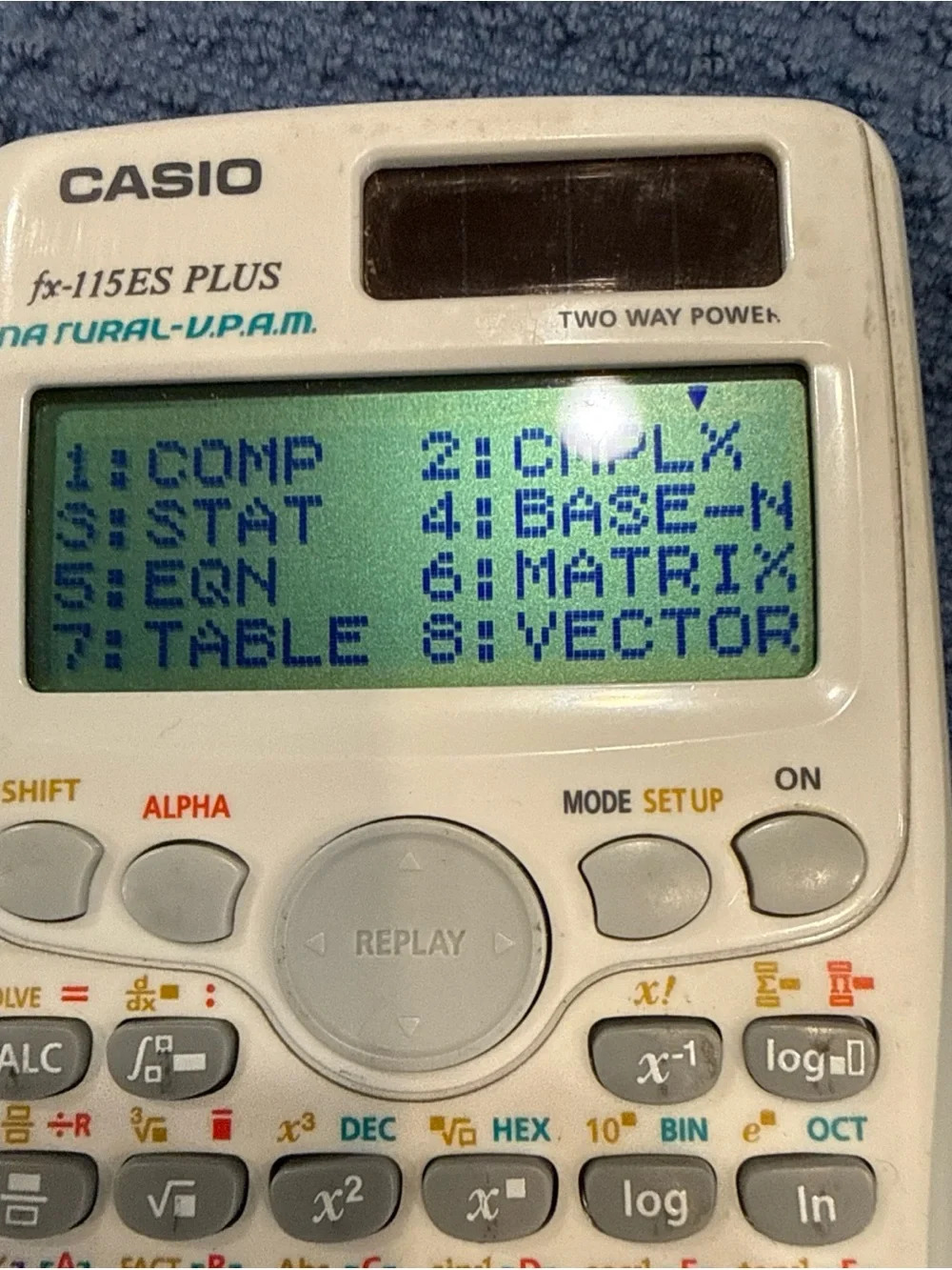 Casio fx-115ES PLUS Scientific Calculator in White
